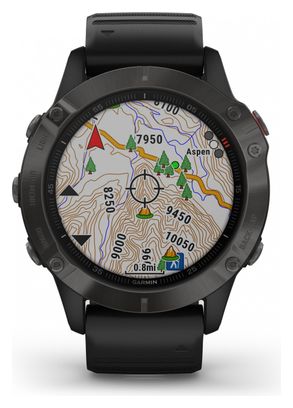 Montre GPS Garmin fenix 6 Sapphire Pro Sapphire Noir