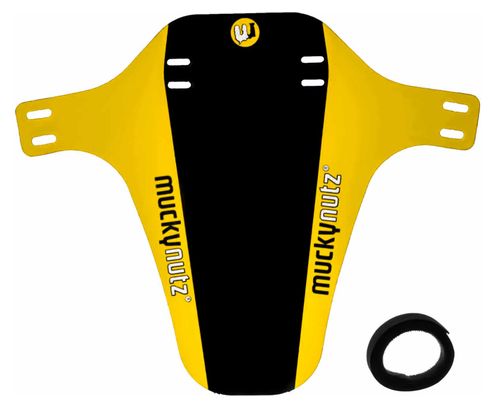 MUCKY NUTZ FACE FENDER Front Mud Guard Black Yellow
