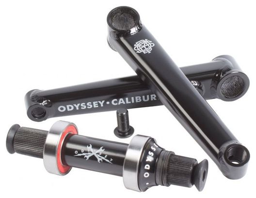 Odyssey Calibur V2 165mm RHD / LHD MID BB crankset included Black