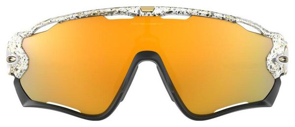 Oakley Sunglasses Jawbreaker Metallic Splatter Collection / Splatter White / 24k Iridium / OO9290-4531