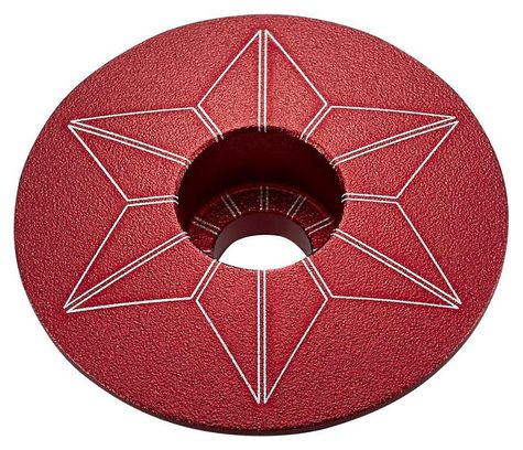 Supacaz Star Capz Red (anodized)