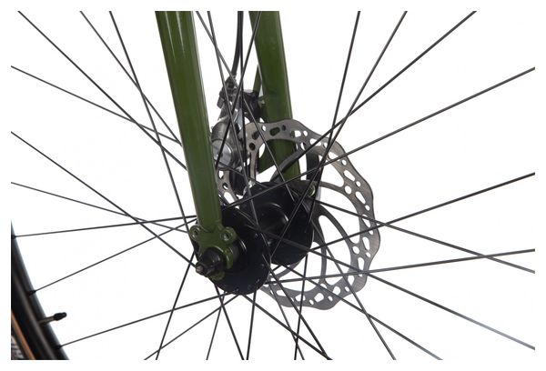 Bicicleta Fluid Cypress Expert Gravel Sram Apex 10S 700 mm Verde 2021
