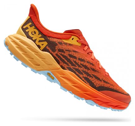 Chaussures Trail Running Hoka Speedgoat 5 Orange