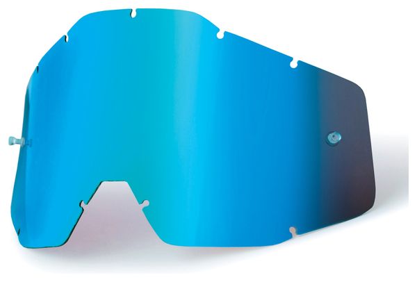 100% Iridium Blue Lense anti fog RACECRAFT, ACCURI and STRATA
