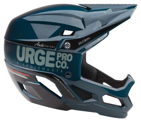 Urge Archi-Deltar Petrol Blue Enduro Helm