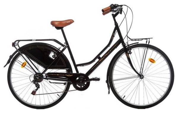Vélo de Ville Moma Bikes Holanda 28'' SHIMANO 6V Noir
