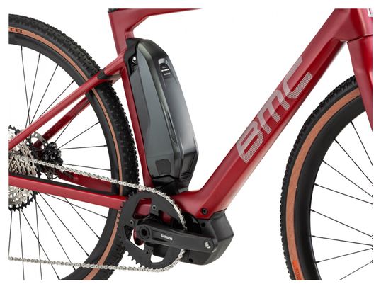 BMC Alpenchallenge AMP Cross One Bicicleta eléctrica de ciudad Shimano Deore 12S 504 Wh 700 mm Ruby Red 2021