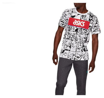 Asics TF M Graphic SS 1 Tee 2191A260-101  Homme  Blanc  t-shirts