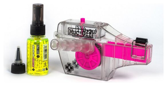 MUC-OFF X3 DIRTY CHAIN MACHINE chain cleaner + DRIVETRAIN CLEANER 75ml degreaser