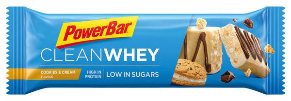 Barre Protéinée PowerBar Clean Whey Cookies Cream 45g