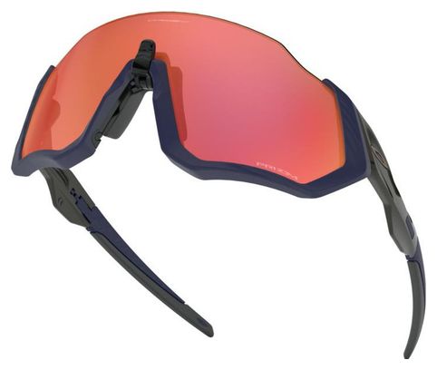 Oakley Sunglasses Flight Jacket / Matte Navy / Prizm Trail Torch / OO9401-1837