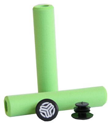 SB3 SILICONE Grips Green 30mm