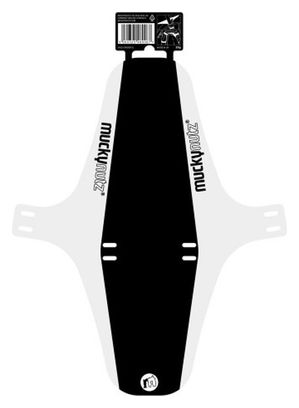 Garde Boue Avant MUCKY NUTZ Face Fender XL Noir / Blanc