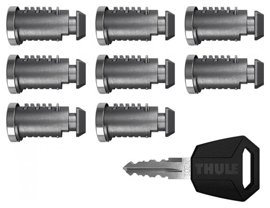 Schlösser Thule One-Key System Pack mit 8 Zylindern und 1 Schlüssel