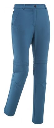 Pantalon Convertible Lafuma Active Str Zo Bleu Femme