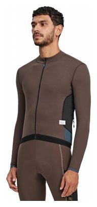 Maillot Manches Longue Maap Alt_Road Coffee Marron