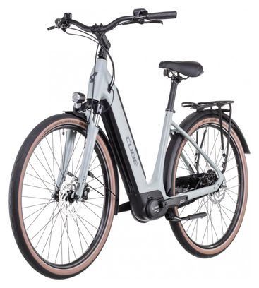 Bicicleta urbana eléctrica Cube Supreme Hybrid One 500 Easy Entry Shimano Nexus 7S 500 Wh 700 mm Lunar Grey 2022