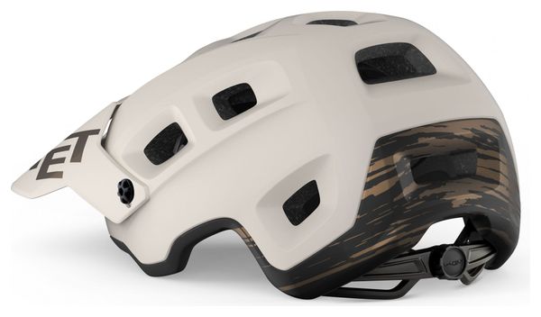 MET Terranova All-Mountain Helmet Matte White Bronze