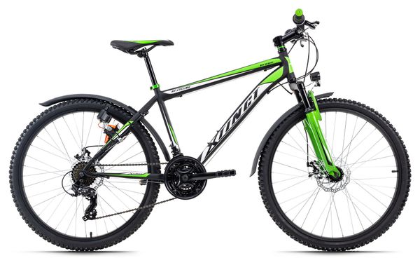 VTT semi-rigide ATB 26'' Xtinct noir-vert TC 42 cm KS Cycling