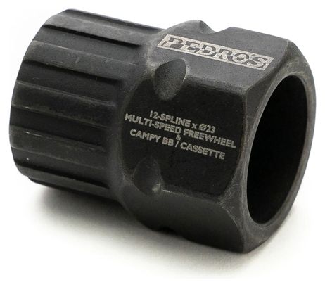 Pedro's 12-Spline x 23 mm Socket Tool for Multi-Speed Freewheels