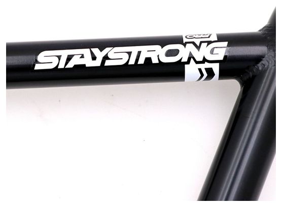 Guidon BMX Stay Strong Chevron Race Noir