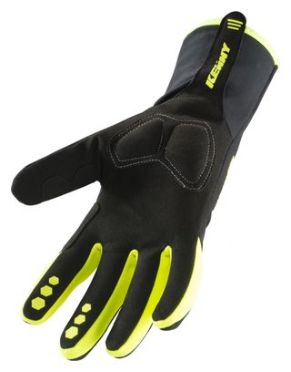 Pair of Kenny Wind Pro Yellow Fluo Gloves