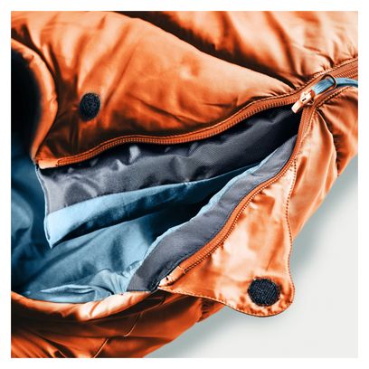 Children&#39;s Sleeping Bag Deuter Little Star Orange Blue