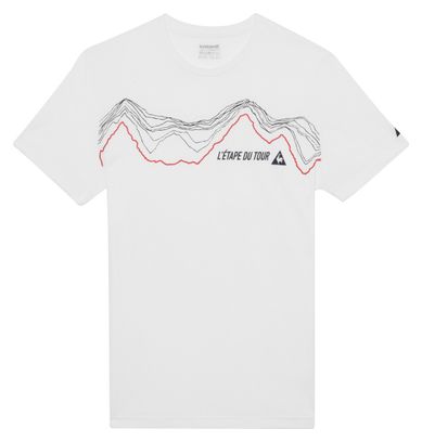 LE COQ SPORTIF T-Shirt ETAPE DU TOUR Blanc