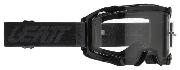 Leatt Velocity 4.5 Goggle Zwart - Heldere Lens 83% VLT