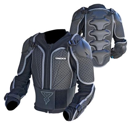 TRICK X Kids Body armor PIB Black Grey