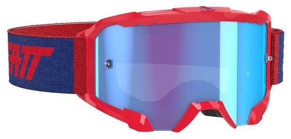 Leatt Velocity 4.5 Rote Maske - Blauer Bildschirm 52%