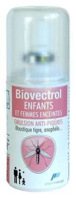 Répulsif anti-insectes Biovectrol Enfants et Femmes enceintes