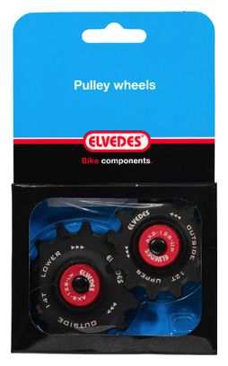 Pair of Elvedes Rollers for Sram Eagle XX1 / X01 AXS 12v Ceramic Hybrid