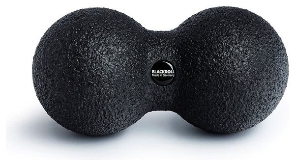 Balle de Massage Blackroll Duoball 8cm Noir
