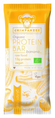 CHIMPANZEE Protein Bar 100% Natural Banana 45g SIN GLUTEN