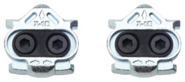HT Components X1E Pair of Cleat Silver