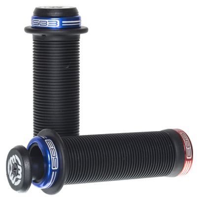 SB3 Grips Chula Lock-on Black/Blue/Red 130 mmm