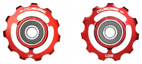 Reconditioned product - CyclingCeramic Shimano 10/11v Red rollers