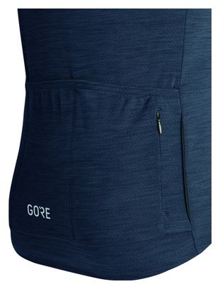 Maillot Gore Wear C3 manga corta azul