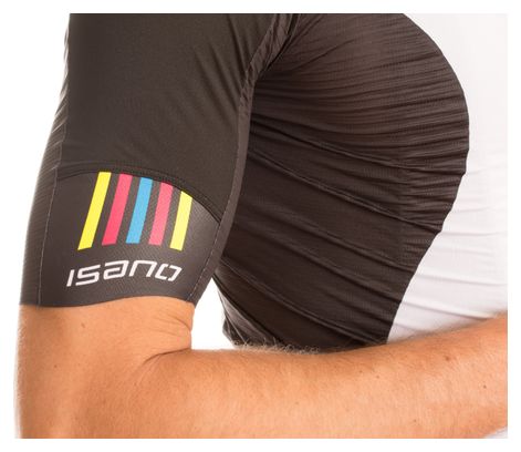 ISANO IS 1.0 Short Sleeve Jersey Black White Rainbow
