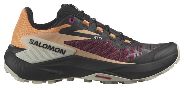 Chaussures de Trail Salomon Genesis Noir Corail Femme