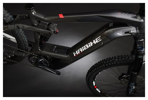 Haibike FullNine 9 Electric Full Suspension MTB Shimano Deore/SLX 12S 625 Wh 29'' Black Grey 2021