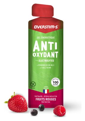 OVERSTIMS Energy Gel LIQUID ANTIOXIDANT Red Berries