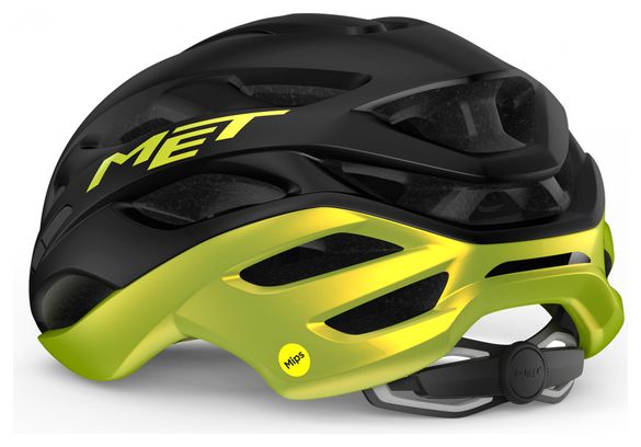 MET Estro Mips Helmet Black Yellow