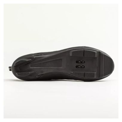 TRIBAN SPD Gravel and Road Bike Shoes with Laces GRVL 500 Black