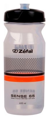 Bottle zefal Sense M65 - Clear/orange