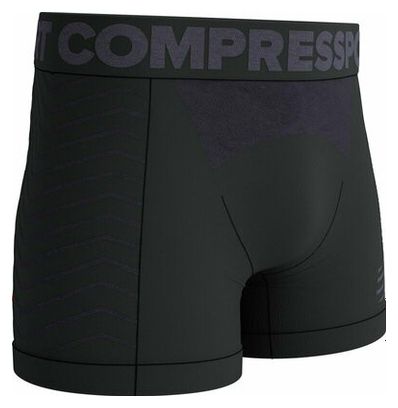 Compressport Naadloze Boxer - Zwart