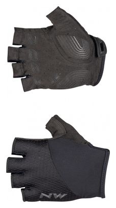 Pair of Short Gloves Northwave Fast Grip Black