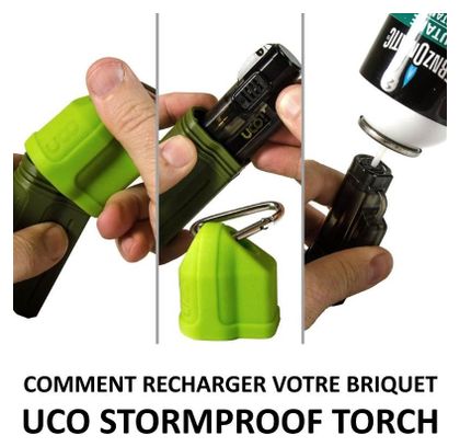 Briquet UCO Stormproof Torch et Bottle Opener