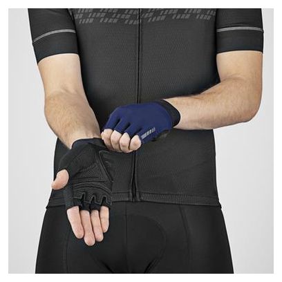 GripGrab WorldCup Padded Short Gloves Blue